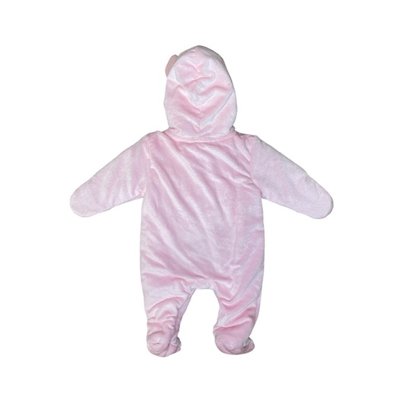 NWT Child of Mine Baby Pink Pram Winter Bodysuit Size 0-3 Months - Picture 2 of 8